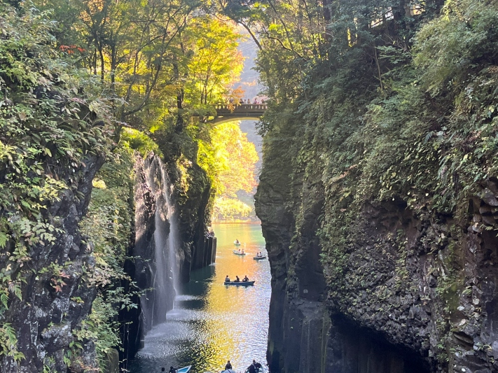 高千穂峡紅葉情報
