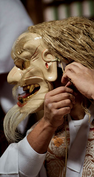 写真：高千穂の夜神楽