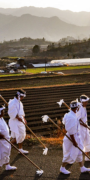 写真：高千穂の夜神楽