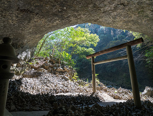 写真：天安河原（あまのやすかわら）