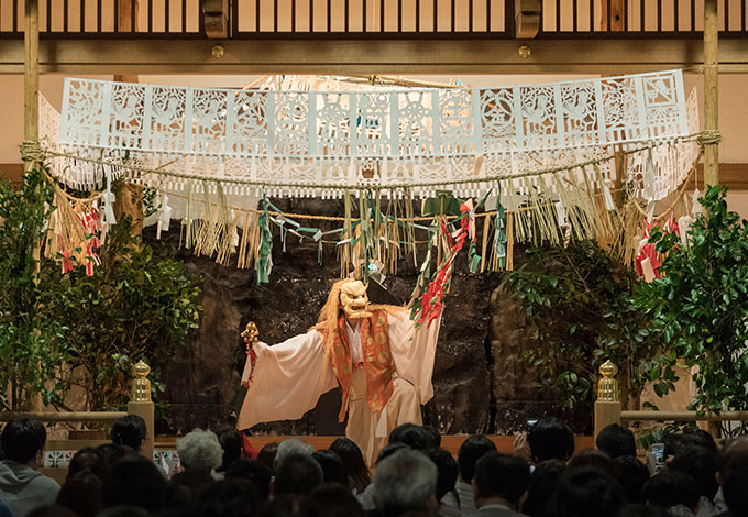 写真：高千穂神楽